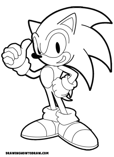 If you've never heard of this game, you can check out the. How to Draw Sonic the Hedgehog in Easy Drawing Tutorial ...