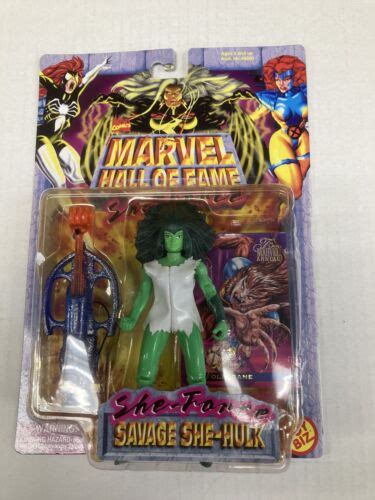 Marvel Hall Of Fame She Force Savage She Hulk Figure Ebay