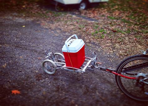Bicycle Trailer DIY Boat Trailer Tag Along Trailer Buddy Trailer Multi Purpose : 5 Steps (with 