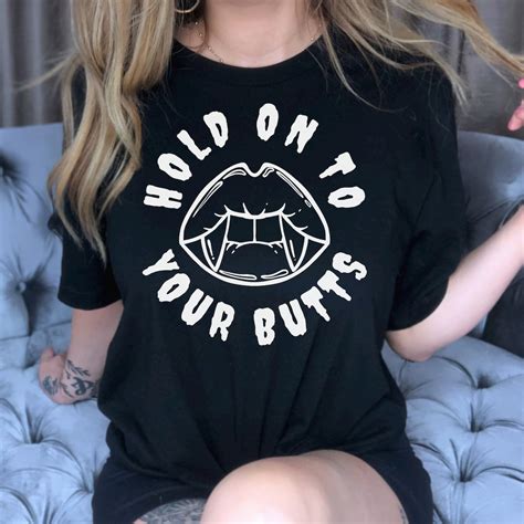 Hold On To Your Butts Short Sleeve Tee Morbid Podcast Fan Shirt True Crime Junkie Tee True
