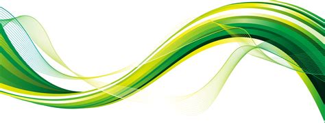 Abstract Green Wave Background Png Wallpaper Png