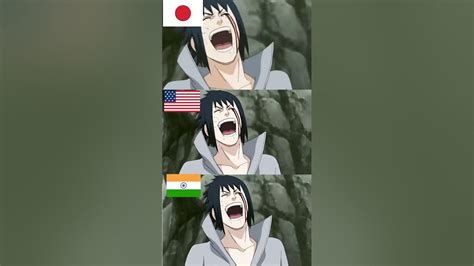 Sasuke Evil Laugh In Different Languages 😈🫣 New Edition 💓😸