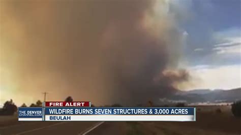 Pueblo Co Fire Grows To 3000 Acres Youtube