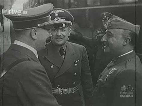Archivo Histórico Entrevista Franco Hitler En Hendaya 23 De Octubre