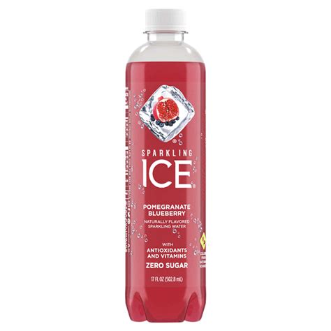 Sparkling Ice Pomegranate Carbonated Water 10 Oz Sparkling Meijer