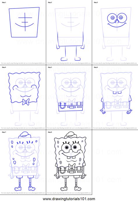 How To Draw Spongebuck Squarepants From Spongebob