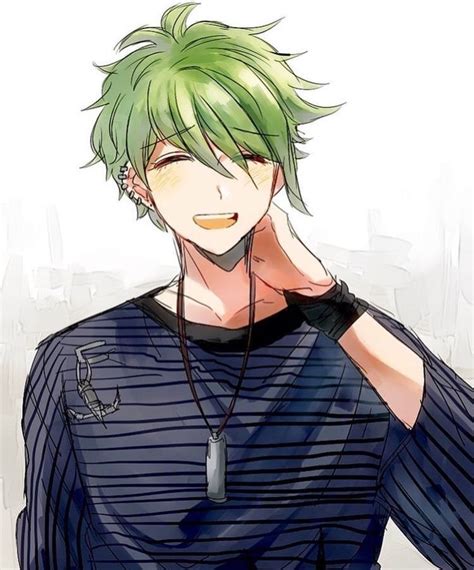 Honestly, i really hate/like anime, but there's a. Pin by MLG Gaming on A | Anime green hair, Rantaro amami ...