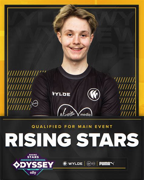 WYLDE⚡️ on Twitter: "Qualified for Rising Stars Main Event! https://t