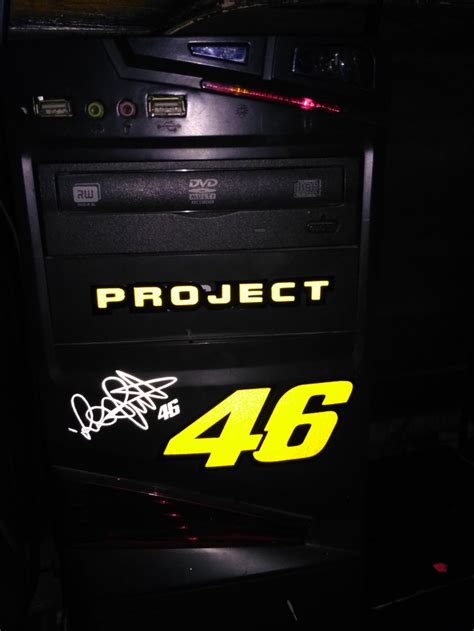 Maybe you would like to learn more about one of these? Jual Stiker Komputer 46 Project + Tanda tangan Rossi di ...
