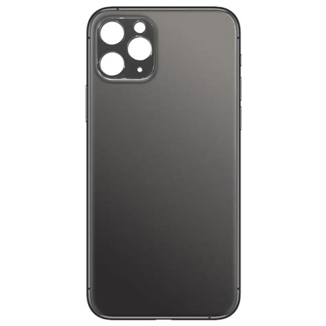 Back Battery Cover Glass Panel For Iphone 11 Pro Black
