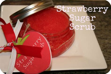 Strawberry Sugar Scrub Recipe Tip Junkie