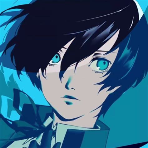 An Anime Character With Black Hair And Blue Eyes