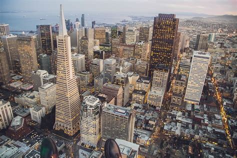 San Francisco Buildings Towers High Rises Rooftops Architecture