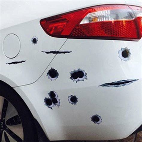 Buy Bullet Holes Car Stickers High Simulation Fashion Trade Bullet Hole