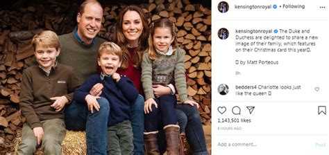 Prince William Kate Middletons Official Christmas Card Photo Released