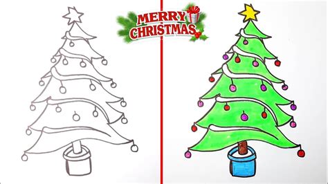 Do the same connecting the bottom line of each tree portion to the points below. How to Draw a Christmas Tree Step by Step Very Easy ...