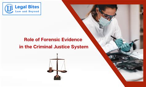 Role Of Forensic Evidence In The Criminal Justice System
