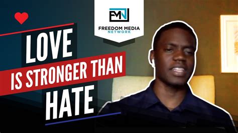 Love Is Stronger Than Hate Chris Singleton Youtube