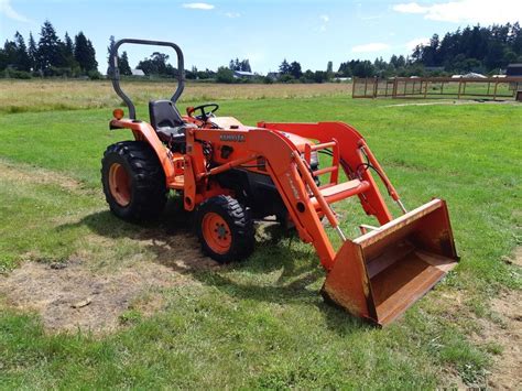 Kubota L3400 D Only 896 Hrs With Front Loader 4x4 Diesel North