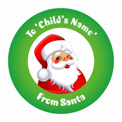 From Santa Christmas Present Labels School Stickers For Teachers