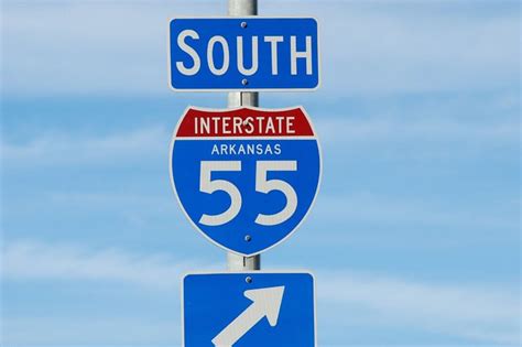 Arkansas Interstate 55 Aaroads Shield Gallery Interstate Highway