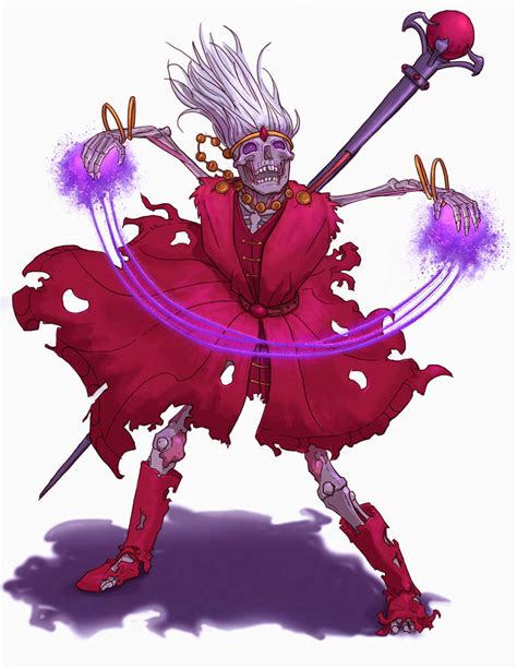 Lich Dnd Monsters Fan Art By Hamosart On Deviantart