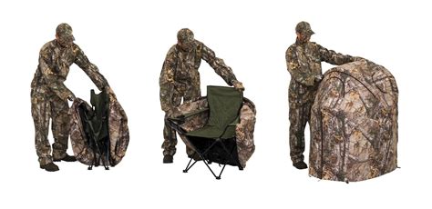 Ameristep Tent Chair Blind Realtree Xtra Sporting Goods Outdoor