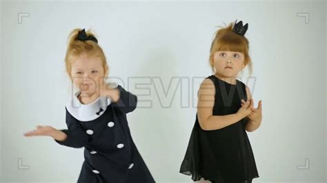 Little Girls Having Fun Stock Video Youtube