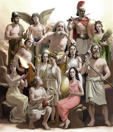 There were many gods in greek mythology; The 12 Olympians of Greek Mythology | HubPages