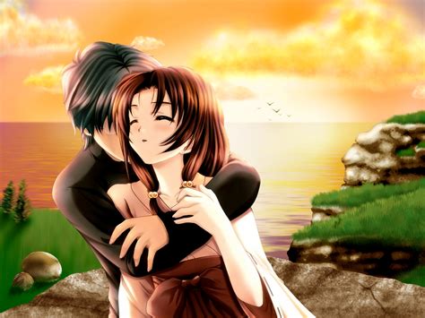 A collection of the top 52 romantic anime wallpapers and backgrounds available for download for free. 46+ Anime Couple HD Wallpaper on WallpaperSafari