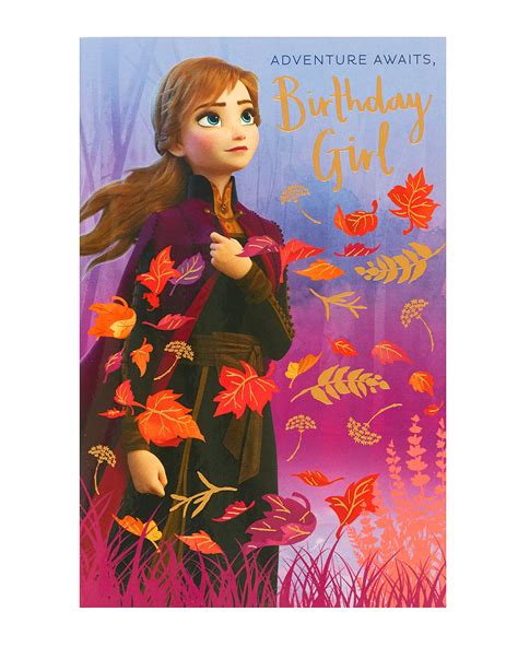 Buy Pop Up Birthday Card Frozen 2 Birthday Card For Girls Disney