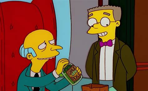 Los Simpson Smithers Tiene Su Primer Novio Y No Es El Sr Burns