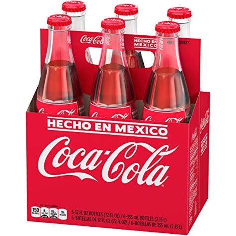 Mexican Coke Glass Bottle 12 Fl Oz 6 Pack Pricepulse
