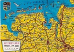 postcards2lufra: Map of East Frisia