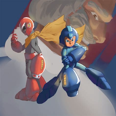 Artstation Megaman And Proto Man