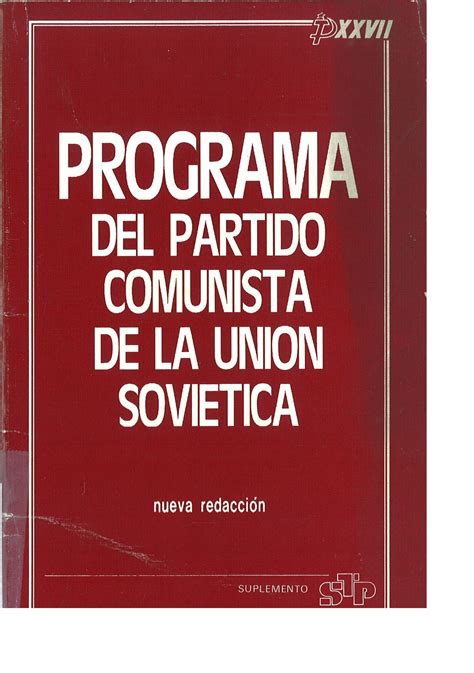 Programa del Partido Comunista de la Unión Soviética nueva redacción