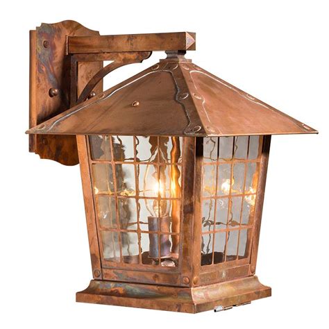 Copper Outdoor Wall Lantern Old California Lighting Shop By