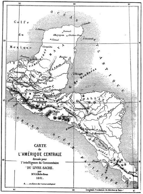 An Old Map Shows The Location Of Major Cities And Towns In Latin