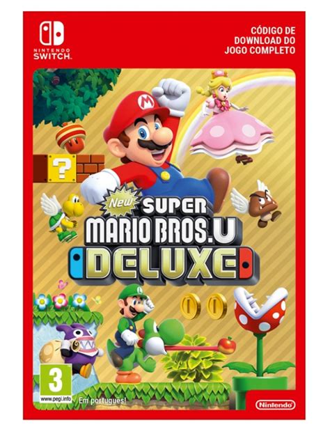 New Super Mario Bros U Deluxe Nintendo Digital Switch Catalogo