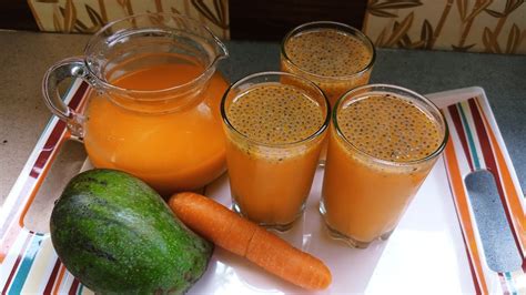 പച്ചമാങ്ങ ജ്യൂസ്‌ 😮tender Mango Carrot Juice Youtube