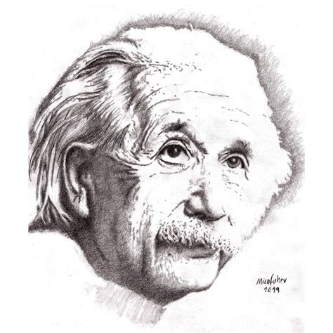 Detalles 76 Albert Einstein Dibujo A Lapiz Muy Caliente Vn