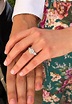 De diamantes y diseñado por el novio, así es el anillo de compromiso de ...