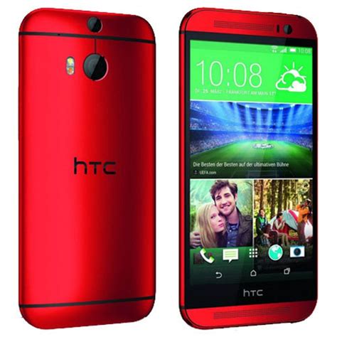 Refurbished Htc One M8 W 4g Unlocked In Red 32gb Buy Phones 206803
