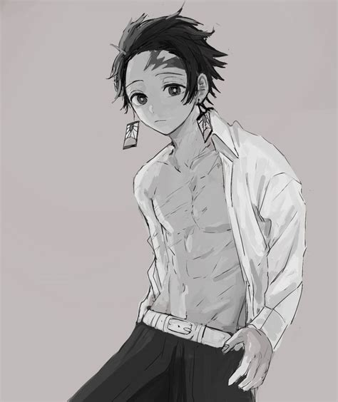 Tanjiro Kamado Dibujo De Cuerpo De Anime Personajes De Anime