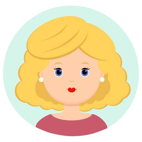 Blonde Woman Bangs Illustrations Royalty Free Vector Graphics And Clip
