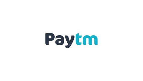 The Logo For Paytmm Is Shown In Blue And Black On A White Background