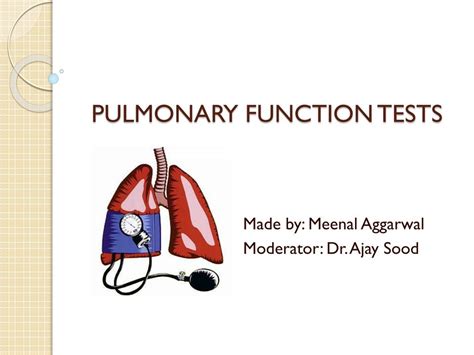 Lung Function Test Ppt