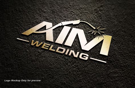 Bold Masculine Welding Logo Design For Aim Welding By Graphic Media