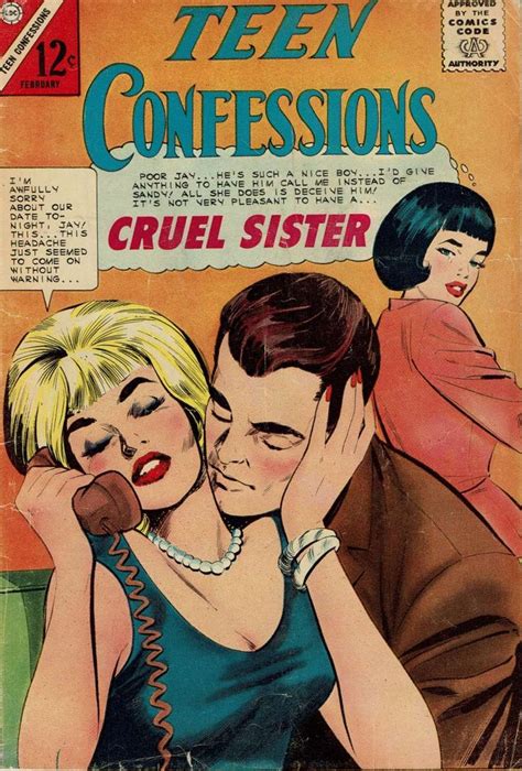 Teen Confessions Charlton Comic Book Plus Comics Comic Book