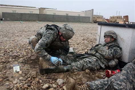 Spartans Test Medic Skills In Southern Iraq Article The United